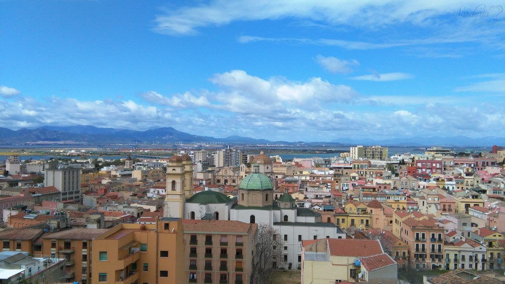 Panorama della città Cagliari
