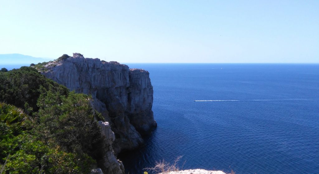 In cima a Punta Giglio