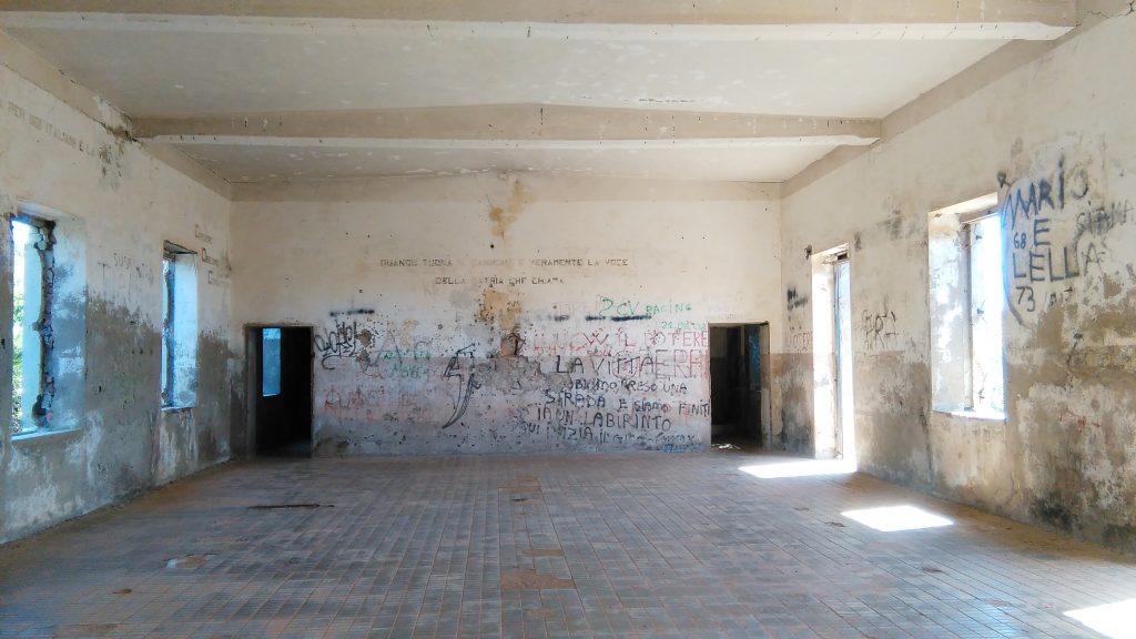 La grande caserma di Punta Giglio