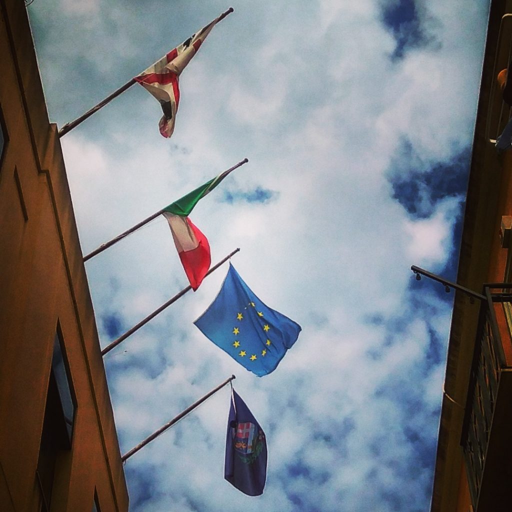 Carloforte flags&clouds