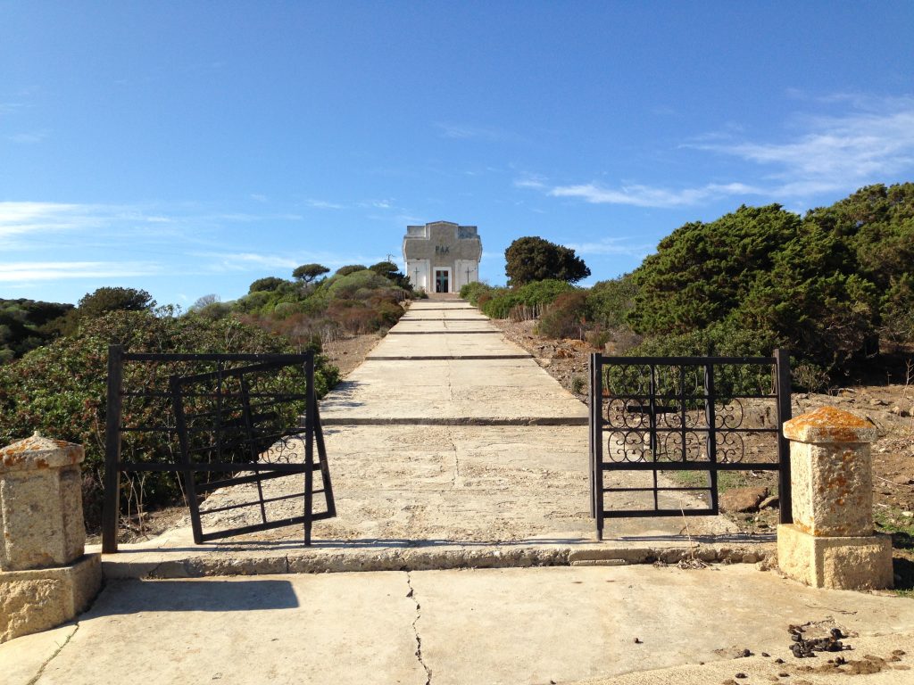 L'ossario Isola dell'Asinara