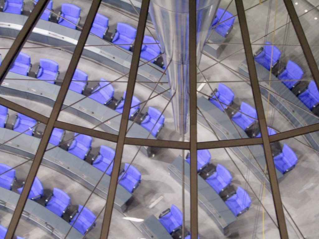 Bundestag. L'aula del parlamento