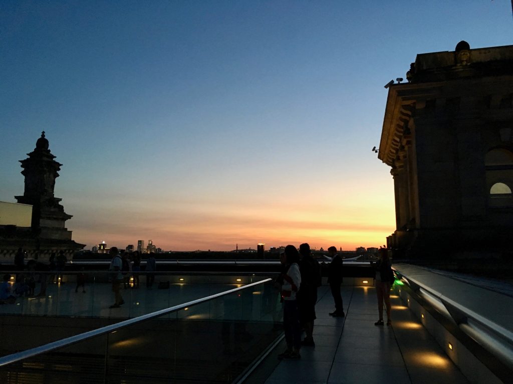 Panorama dalla cupola del Bundestag