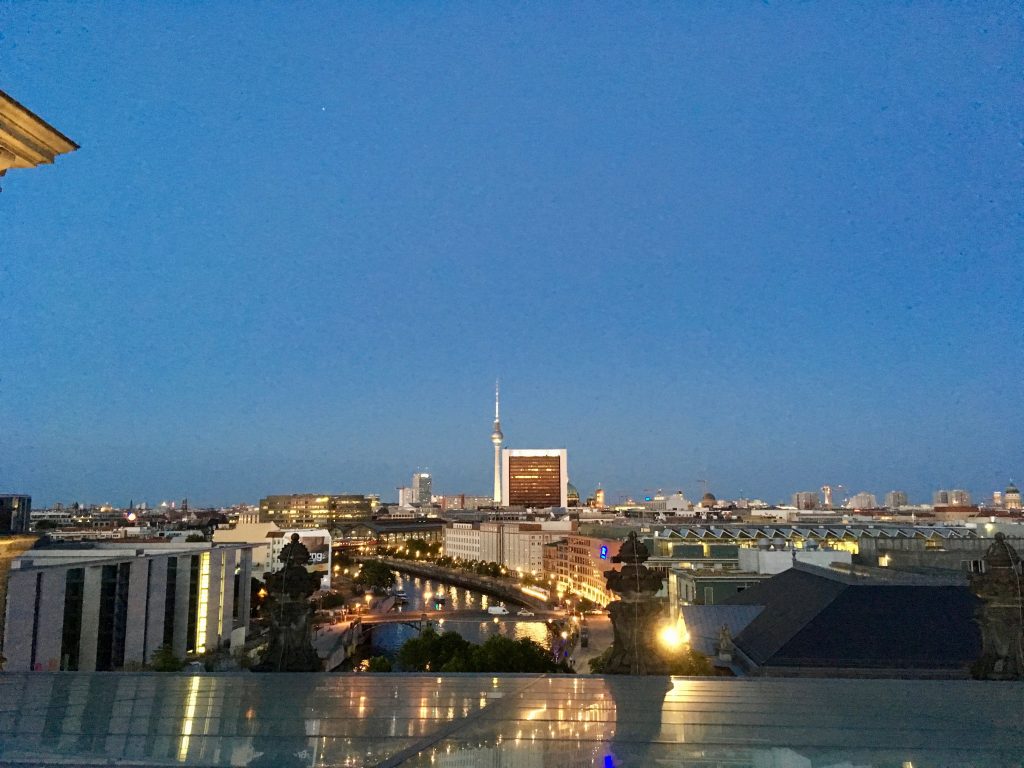 Panorama dalla cupola del Bundestag