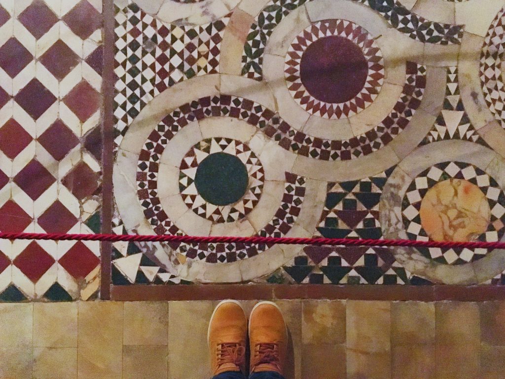 I bellissimi mosaici dell'Abbazia di Farfa