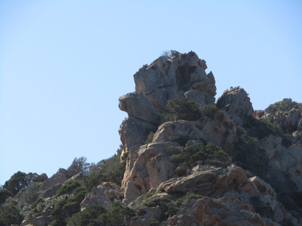 Profilo di uomo a Costa Paradiso