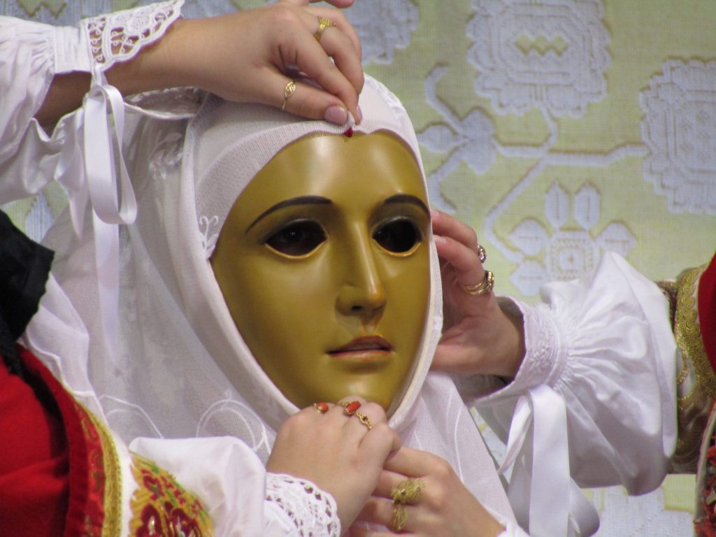 La maschera de su Componidori
